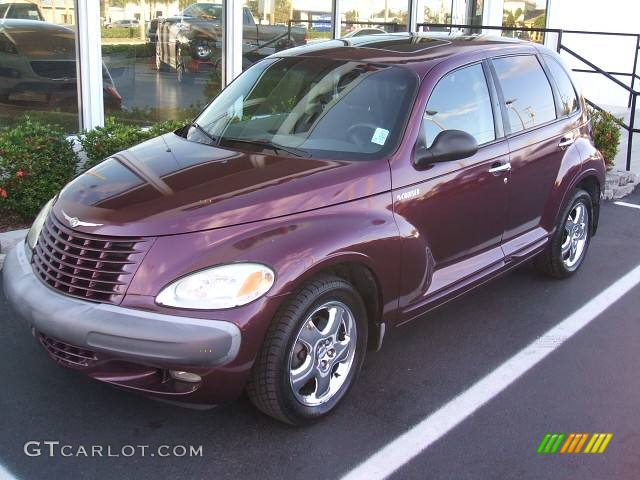 2001 PT Cruiser Limited - Deep Cranberry Pearl / Taupe photo #1