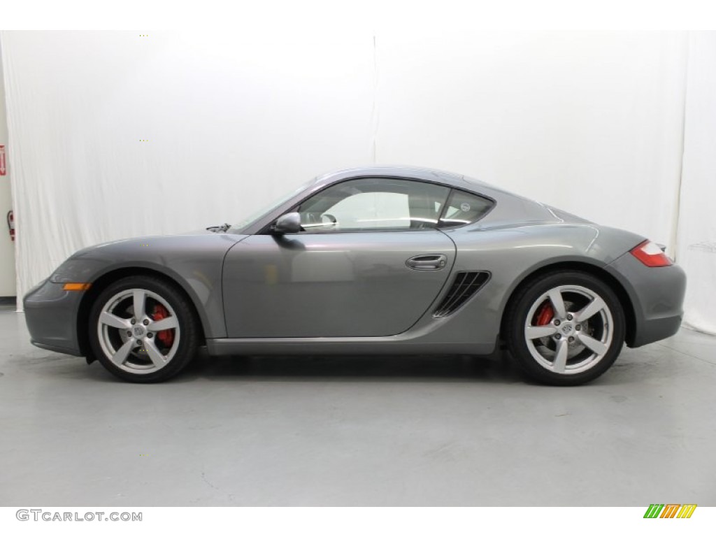 Meteor Grey Metallic 2007 Porsche Cayman S Exterior Photo #83274622