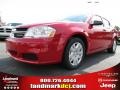 2013 Redline 2-Coat Pearl Dodge Avenger SE V6  photo #1