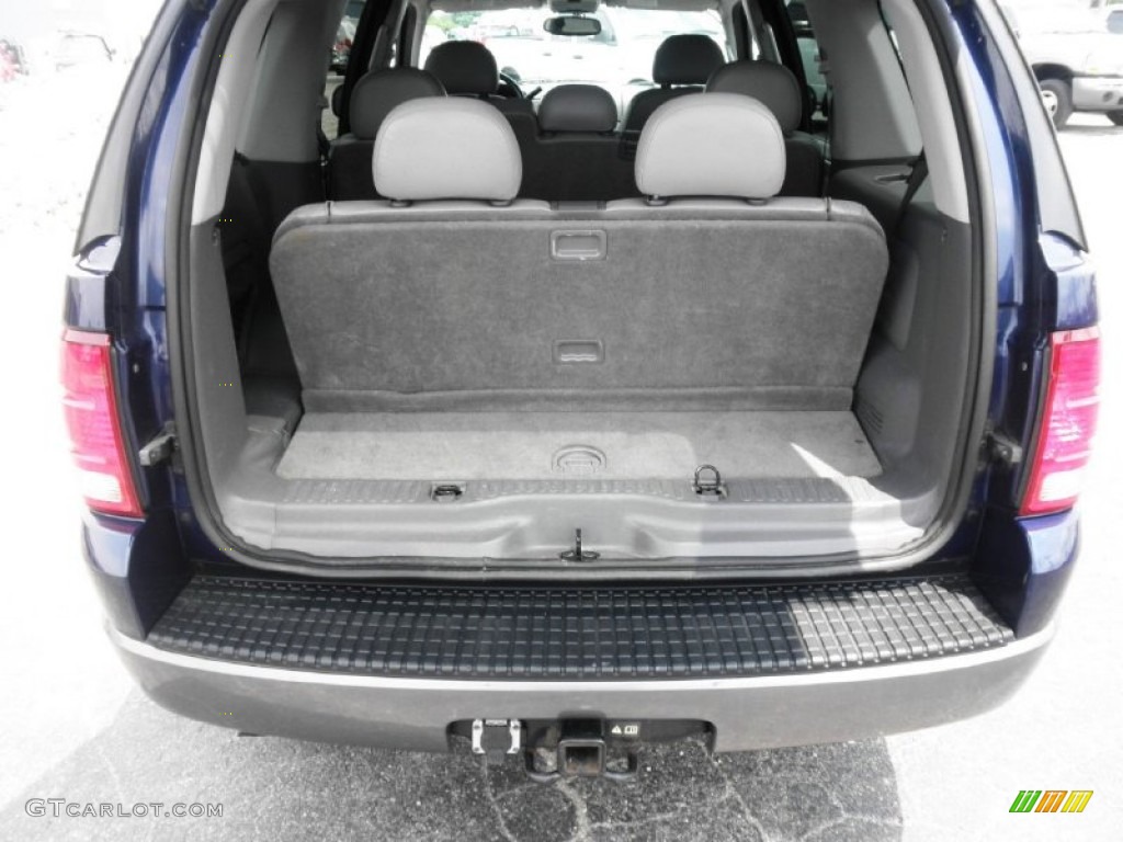 2004 Explorer XLT 4x4 - Dark Blue Pearl Metallic / Midnight Grey photo #23