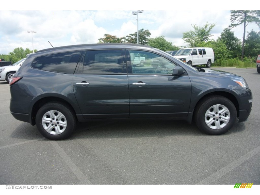 Cyber Grey Metallic 2014 Chevrolet Traverse LS Exterior Photo #83275584