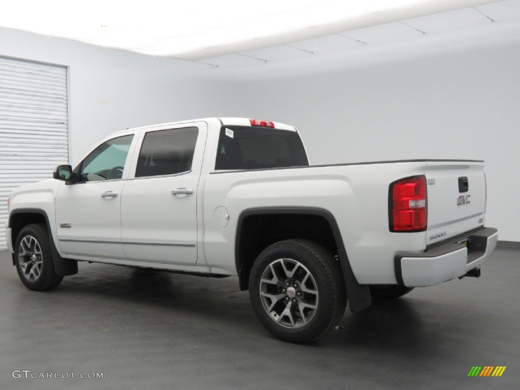 Summit White 2014 GMC Sierra 1500 SLT Crew Cab 4x4 Exterior Photo #83276327