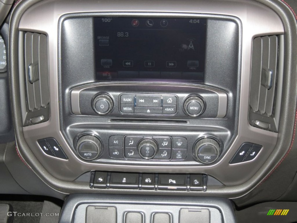 2014 GMC Sierra 1500 SLT Crew Cab 4x4 Controls Photo #83276376