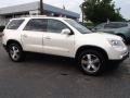 2010 White Diamond Tricoat GMC Acadia SLT  photo #7