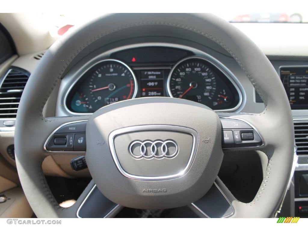 2013 Audi Q7 3.0 TDI quattro Steering Wheel Photos