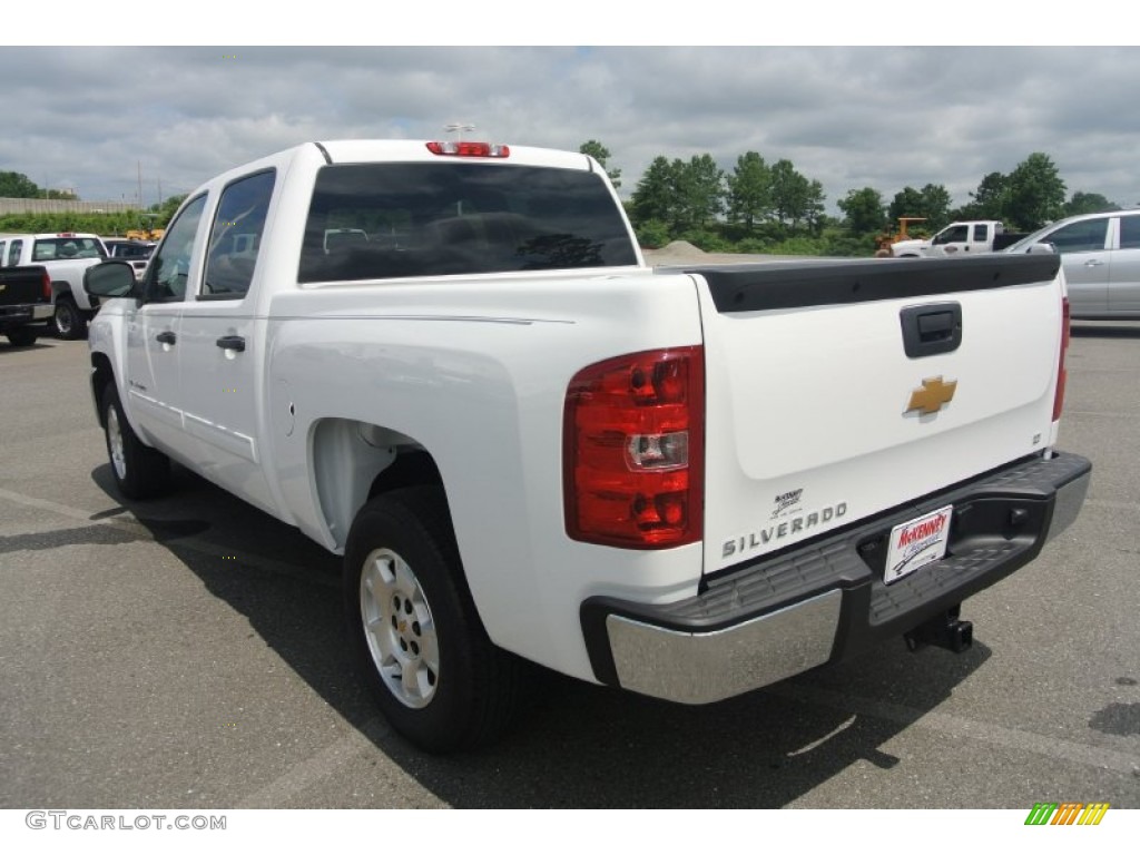 2013 Silverado 1500 LT Crew Cab - Summit White / Ebony photo #4