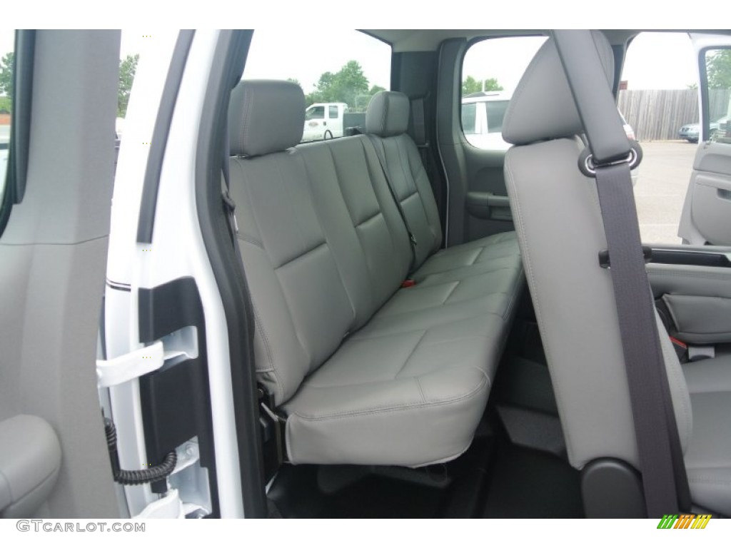 2013 Chevrolet Silverado 2500HD Work Truck Extended Cab 4x4 Rear Seat Photos