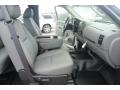 2013 Chevrolet Silverado 2500HD Dark Titanium Interior Front Seat Photo