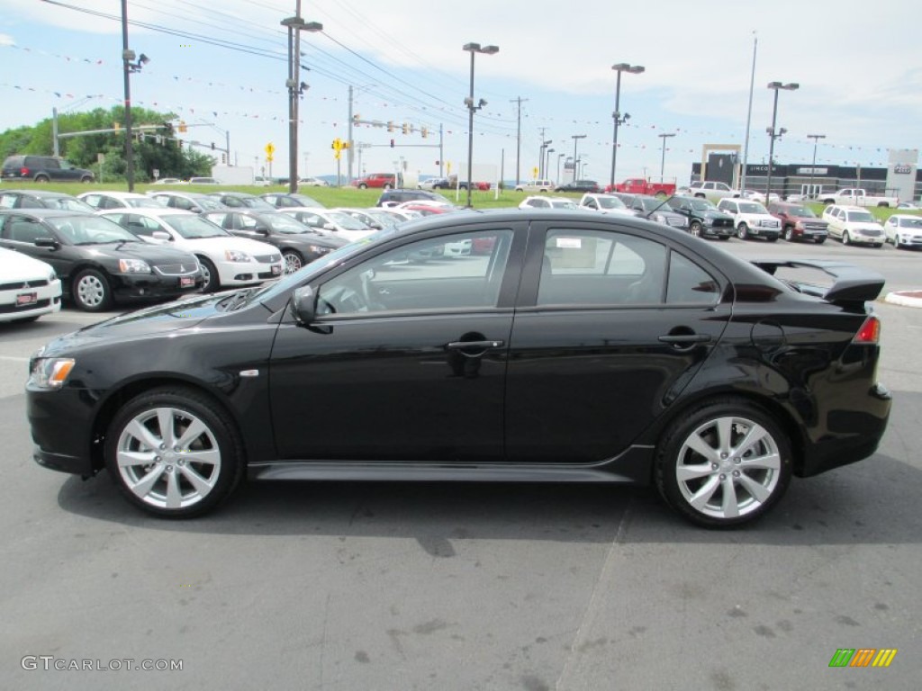 Tarmac Black 2014 Mitsubishi Lancer GT Exterior Photo #83278899