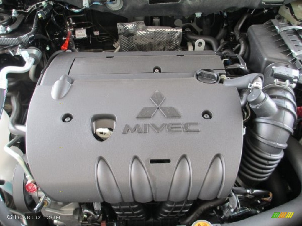 2014 Mitsubishi Lancer GT 2.4 Liter DOHC 16-Valve MIVEC 4 Cylinder Engine Photo #83279530