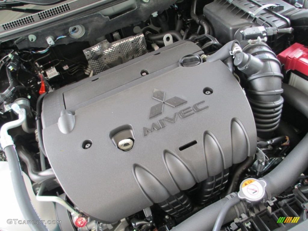 2014 Mitsubishi Lancer GT 2.4 Liter DOHC 16-Valve MIVEC 4 Cylinder Engine Photo #83279557