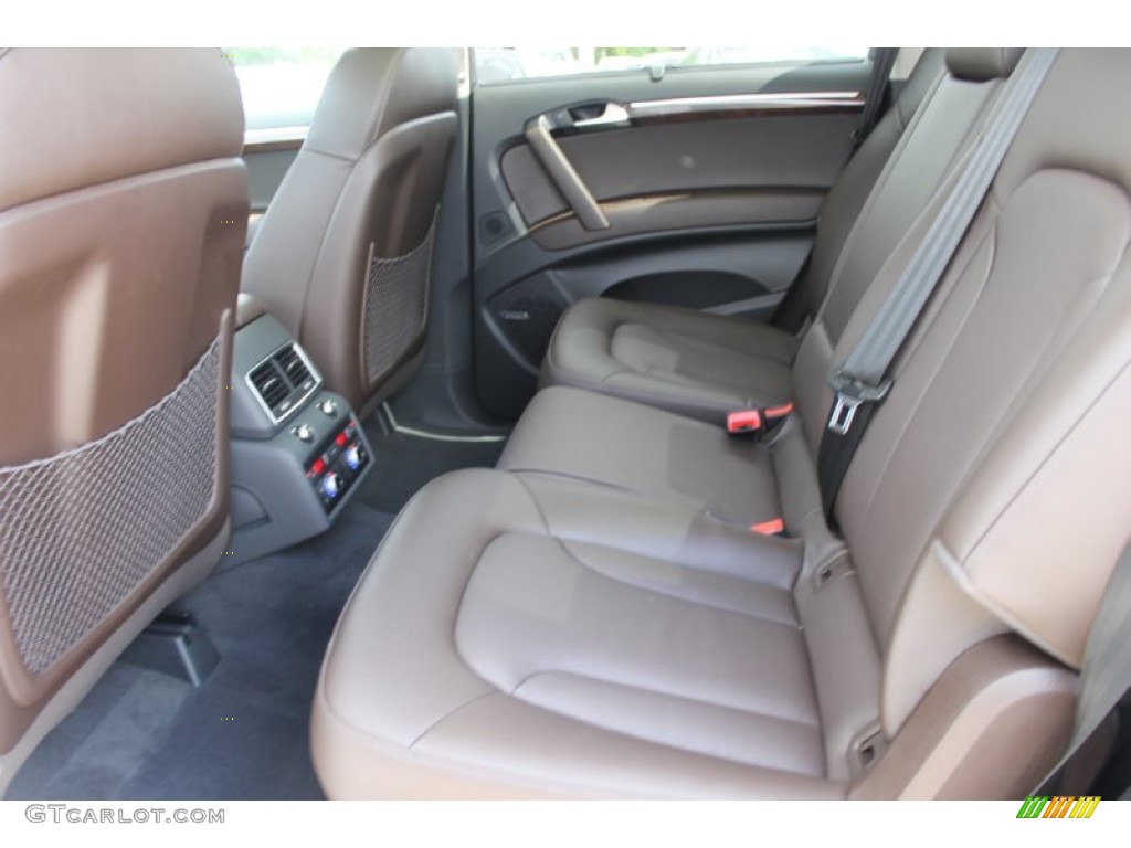 Espresso Brown Interior 2013 Audi Q7 3.0 TFSI quattro Photo #83280189
