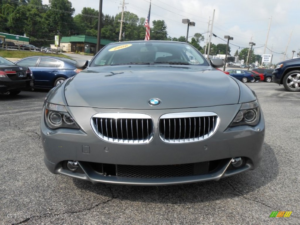 Stratus Grey Metallic 2006 BMW 6 Series 650i Coupe Exterior Photo #83280732