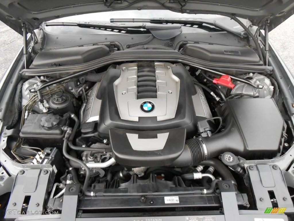 2006 BMW 6 Series 650i Coupe 4.8 Liter DOHC 32 Valve VVT V8 Engine Photo #83281090
