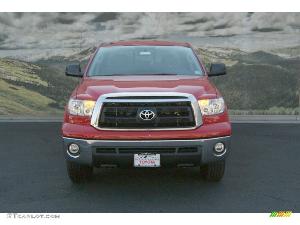 2013 Tundra Double Cab 4x4 - Radiant Red / Graphite photo #3