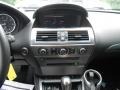 2006 BMW 6 Series Black Interior Controls Photo