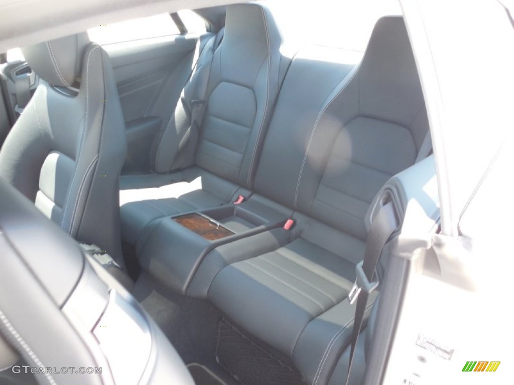 2014 E 350 Coupe - Diamond White Metallic / Black photo #8