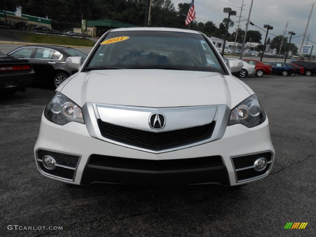 White Diamond Pearl 2011 Acura RDX Technology SH-AWD Exterior Photo #83281839