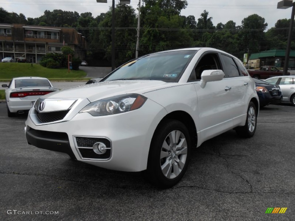 White Diamond Pearl 2011 Acura RDX Technology SH-AWD Exterior Photo #83281853