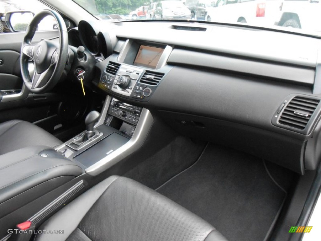 2011 Acura RDX Technology SH-AWD Ebony Dashboard Photo #83282061