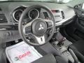 Black 2013 Mitsubishi Lancer Evolution GSR Interior Color