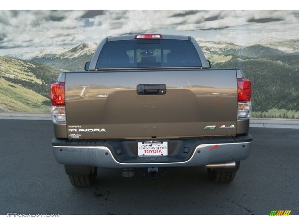 2013 Tundra SR5 TRD Double Cab 4x4 - Pyrite Mica / Black photo #4