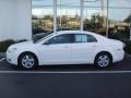 2008 White Chevrolet Malibu LS Sedan  photo #2