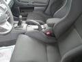2013 Mitsubishi Lancer Evolution Black Interior Front Seat Photo