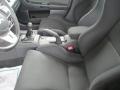 Black 2013 Mitsubishi Lancer Evolution GSR Interior Color