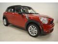 2013 Blazing Red Mini Cooper S Countryman  photo #2