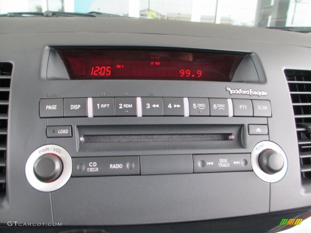 2013 Mitsubishi Lancer Evolution GSR Audio System Photo #83282394