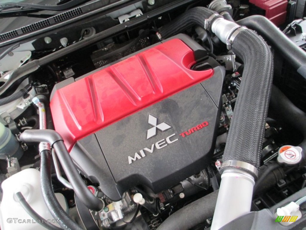 2013 Mitsubishi Lancer Evolution GSR 2.0 liter Turbocharged DOHC 16-Valve MIVEC 4 Cylinder Engine Photo #83282606