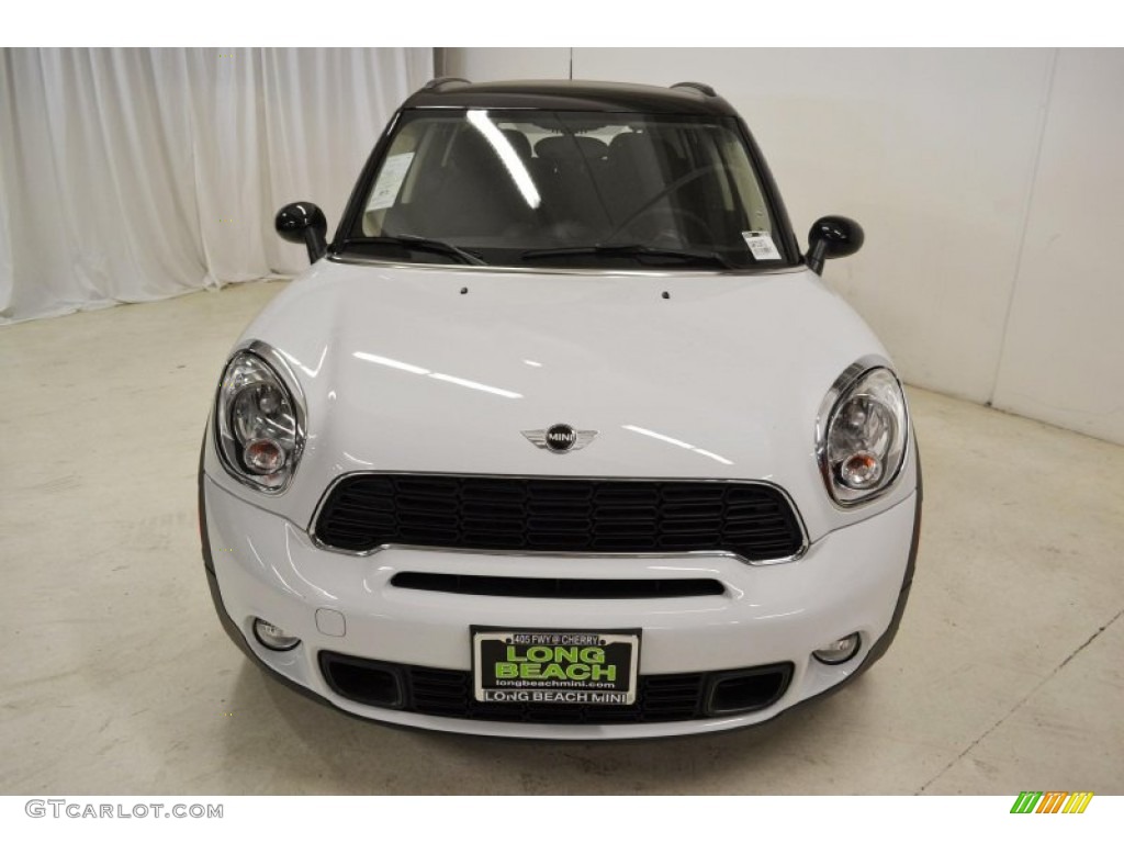 2013 Cooper S Countryman - Light White / Carbon Black photo #4