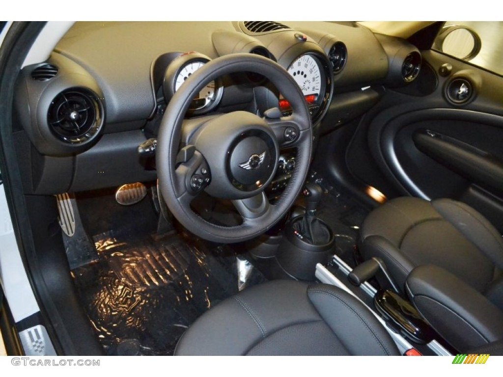 2013 Cooper S Countryman - Light White / Carbon Black photo #6