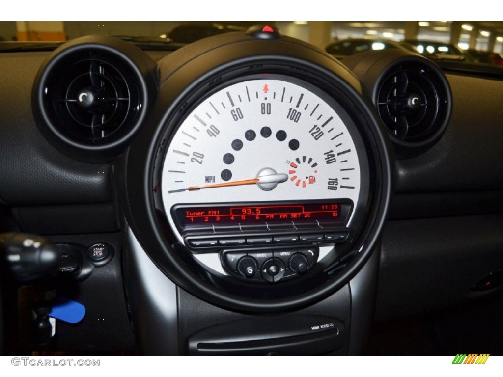 2013 Cooper S Countryman - Light White / Carbon Black photo #8