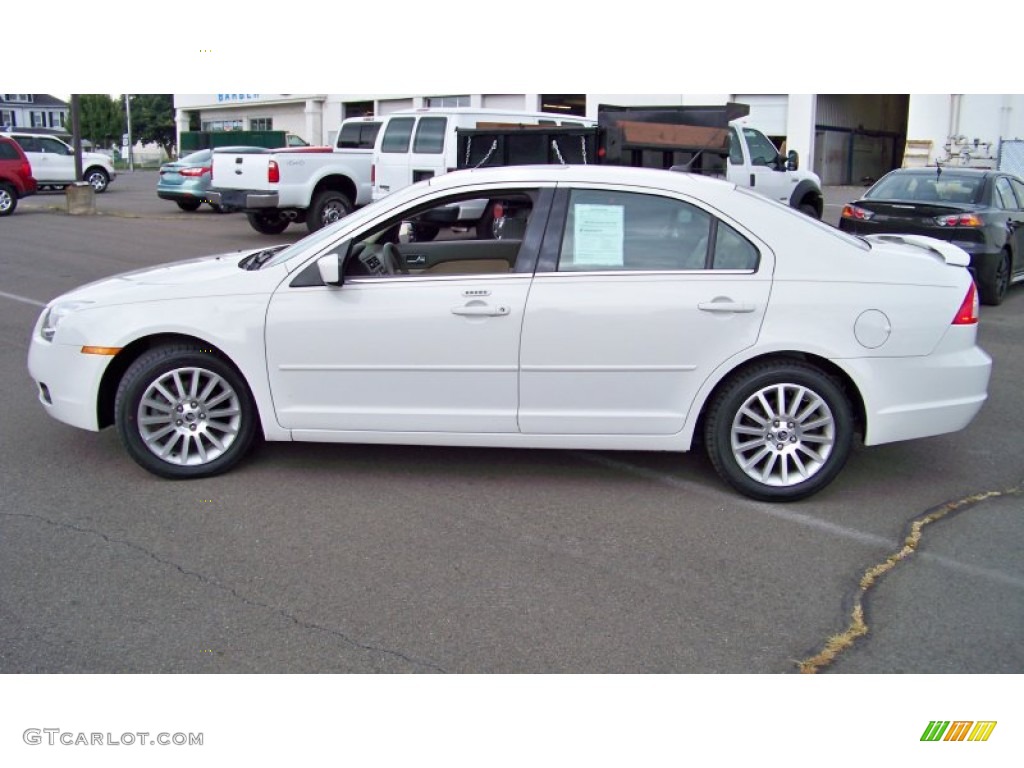 White Platinum Tri-Coat 2009 Mercury Milan V6 Premier Exterior Photo #83282736