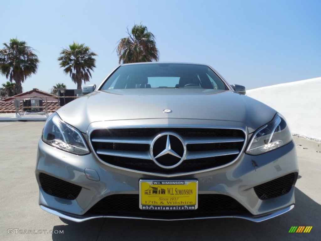 2014 E 350 Sport Sedan - Paladium Silver Metallic / Black photo #2