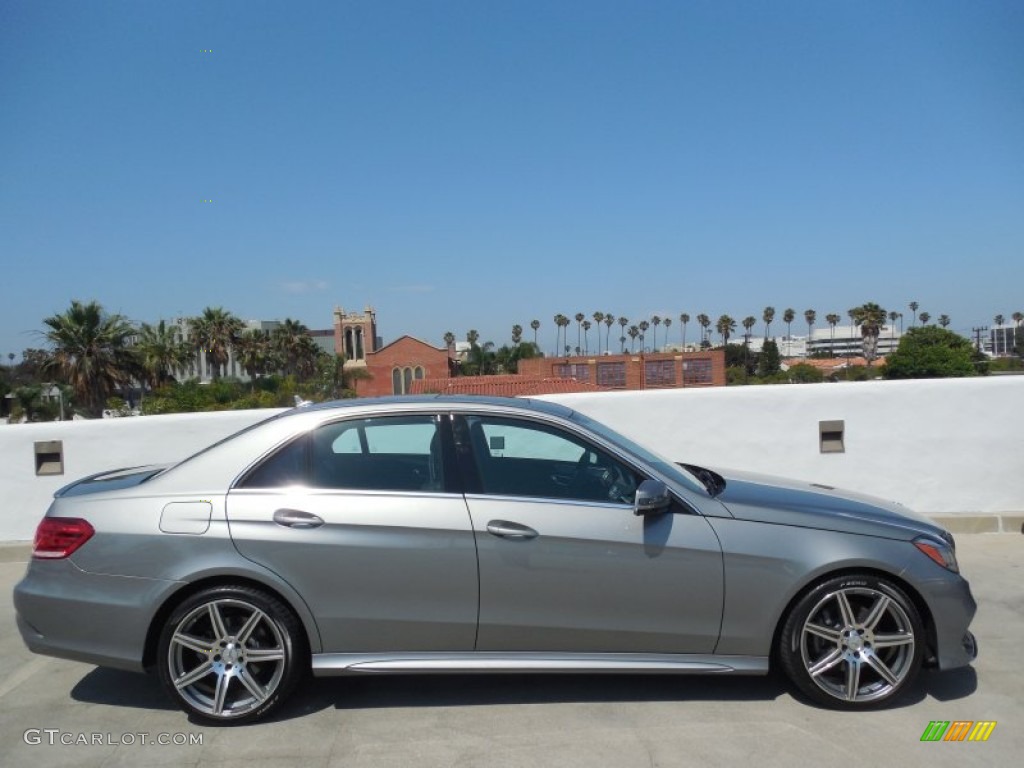 2014 E 350 Sport Sedan - Paladium Silver Metallic / Black photo #3