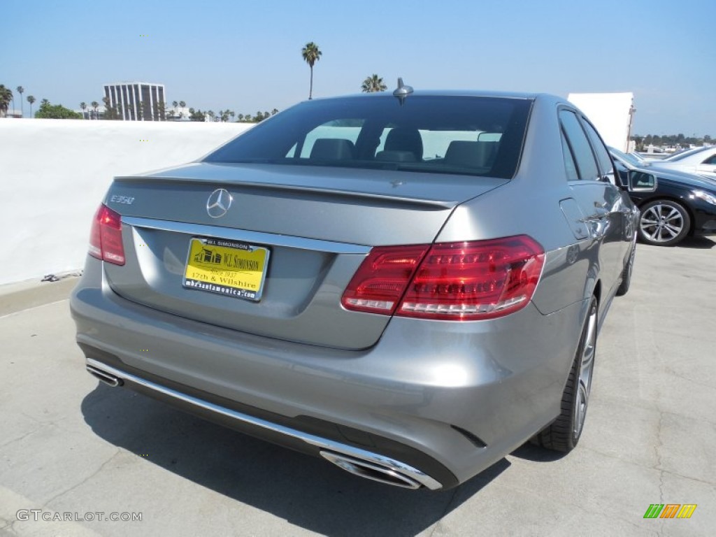 2014 E 350 Sport Sedan - Paladium Silver Metallic / Black photo #4