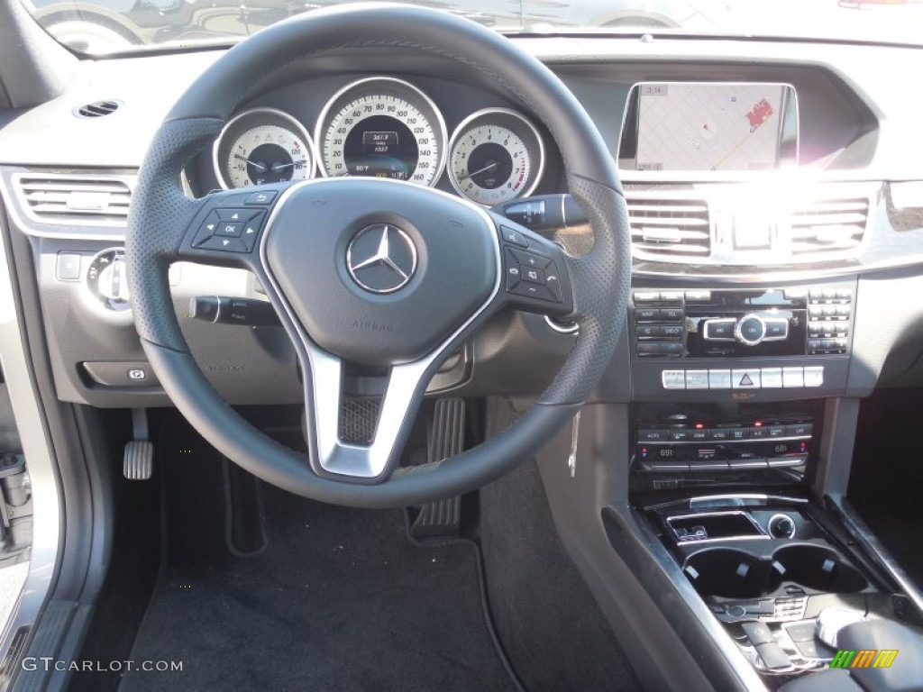 2014 E 350 Sport Sedan - Paladium Silver Metallic / Black photo #9