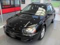 Obsidian Black Pearl 2005 Subaru Impreza 2.5 RS Wagon