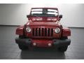 2012 Deep Cherry Red Crystal Pearl Jeep Wrangler Sahara 4x4  photo #6