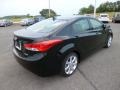 2013 Midnight Black Hyundai Elantra Limited  photo #7