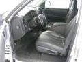 2001 Dodge Dakota Dark Slate Gray Interior Front Seat Photo