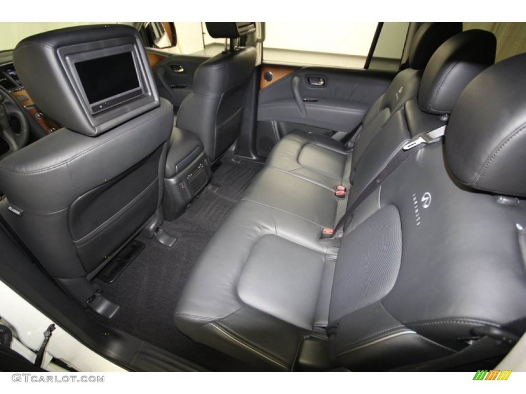 Graphite Interior 2012 Infiniti QX 56 Photo #83287026