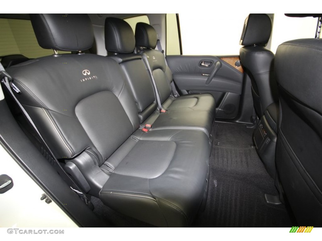 Graphite Interior 2012 Infiniti QX 56 Photo #83287269