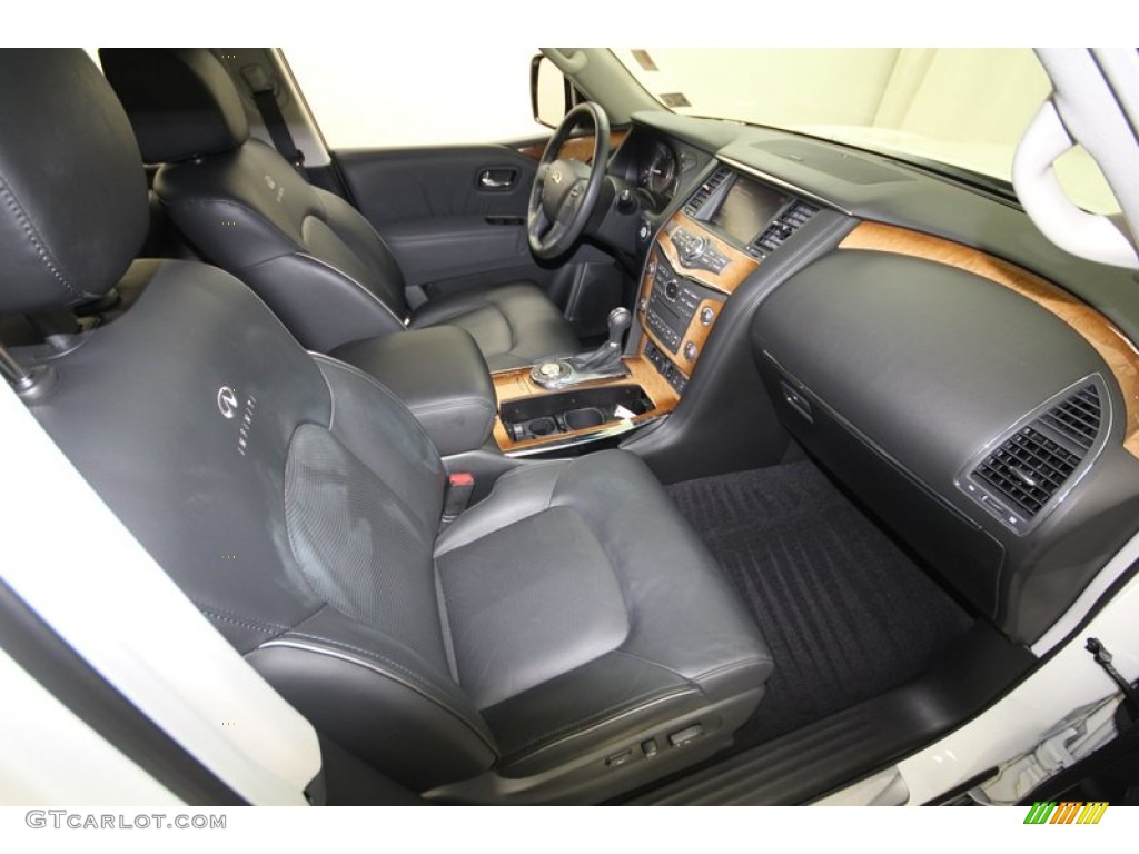 Graphite Interior 2012 Infiniti QX 56 Photo #83287296
