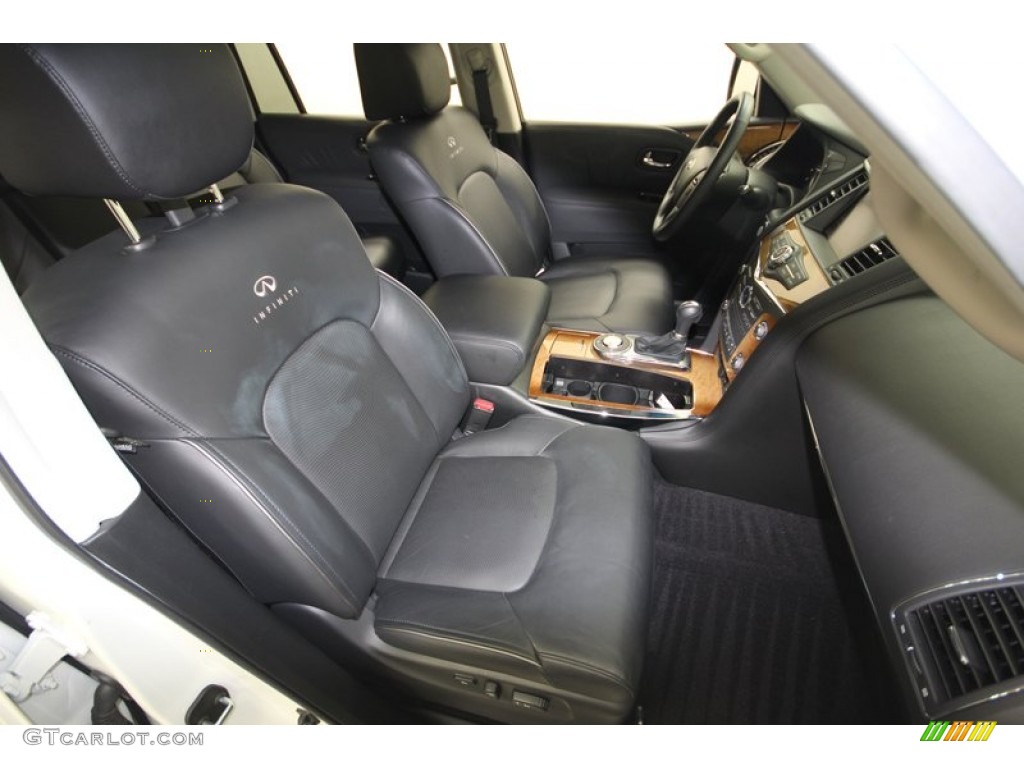 Graphite Interior 2012 Infiniti QX 56 Photo #83287389