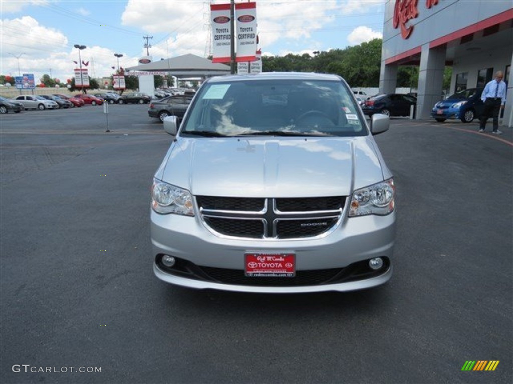 2012 Grand Caravan Crew - Bright Silver Metallic / Black/Light Graystone photo #2