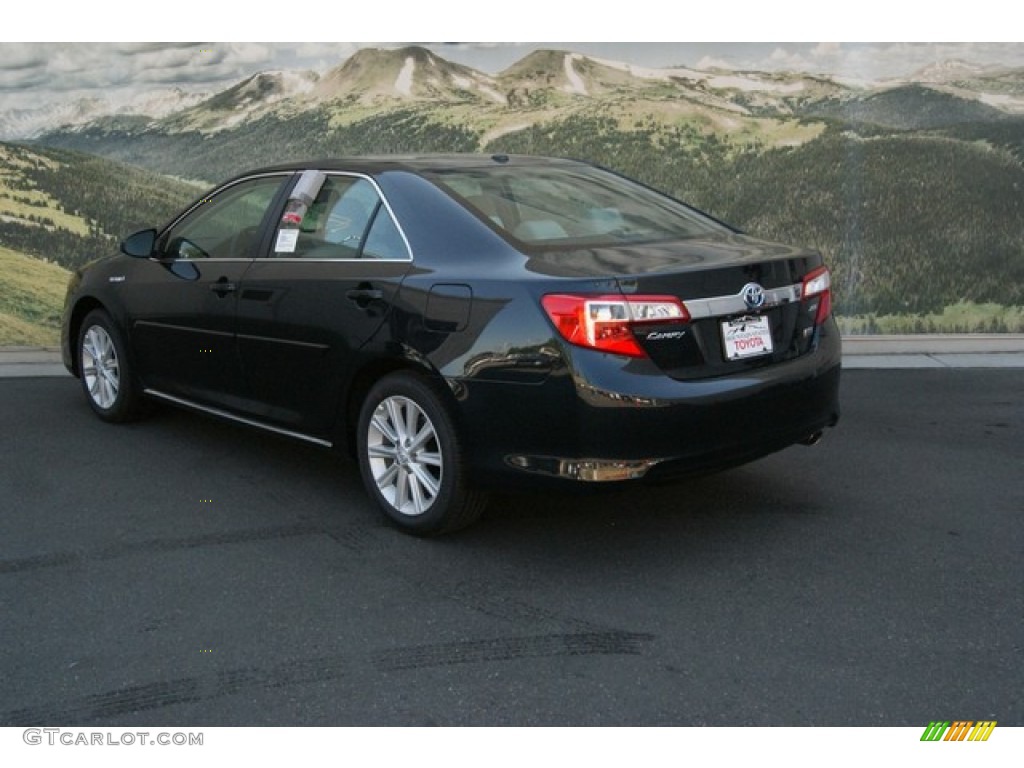 2013 Camry Hybrid XLE - Cosmic Gray Metallic / Light Gray photo #2
